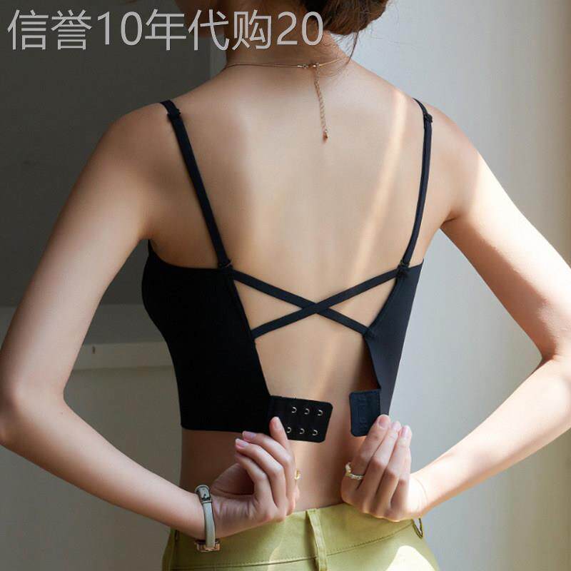 小吊带背心女2026新款春季带胸垫一体式内衣抹胸内搭打底文胸上衣