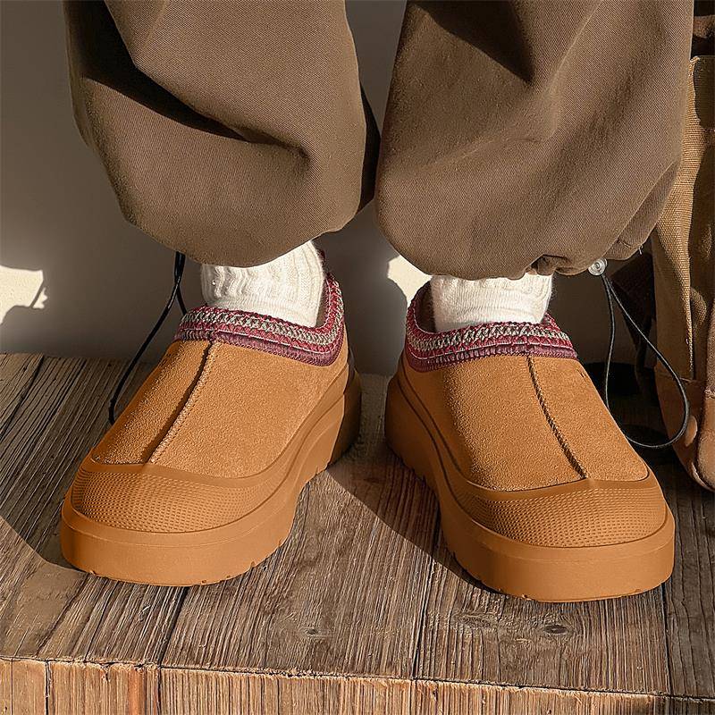 【意大利&奢品】2025新款冬季加绒加厚雪地靴男款棉鞋保暖休闲鞋