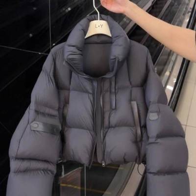 日系羽绒棉服女士2025冬季新款时尚短款小个子洋气加厚面包服外套