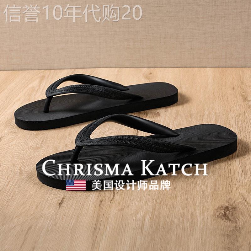 出口美国⭐Chrisma Katch~人字拖防滑室外凉拖外穿夹脚沙滩拖鞋