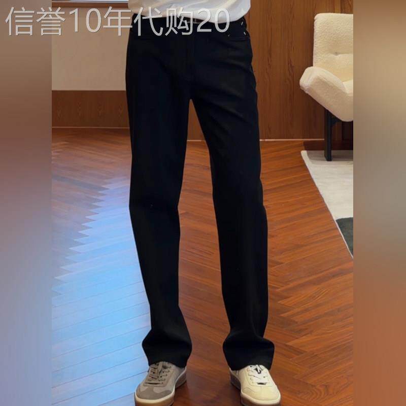 高端时尚潮流简约直筒裤2026秋季男士休闲宽松百搭商务拉链长裤