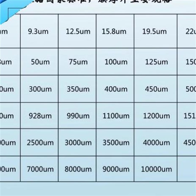 标准厚度片/膜厚片/涂镀层测厚仪测试校准/高精度/时代/易高/