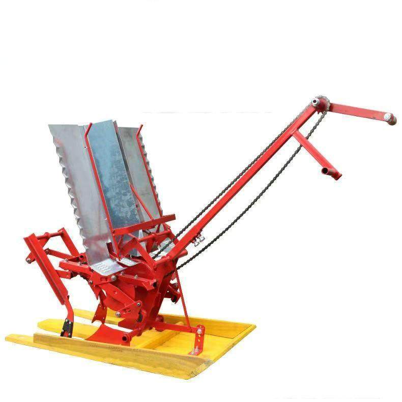 水稻插秧机手摇式新式两行插禾机小型插秧机种植机农用耕种机械