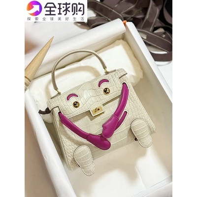 小CK&WQ官网小众高级感轻奢礼物手提包包女式2025新款斜挎包鳄鱼