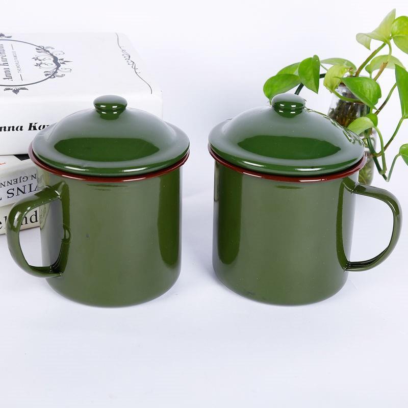 搪瓷杯加厚老式茶缸子复
