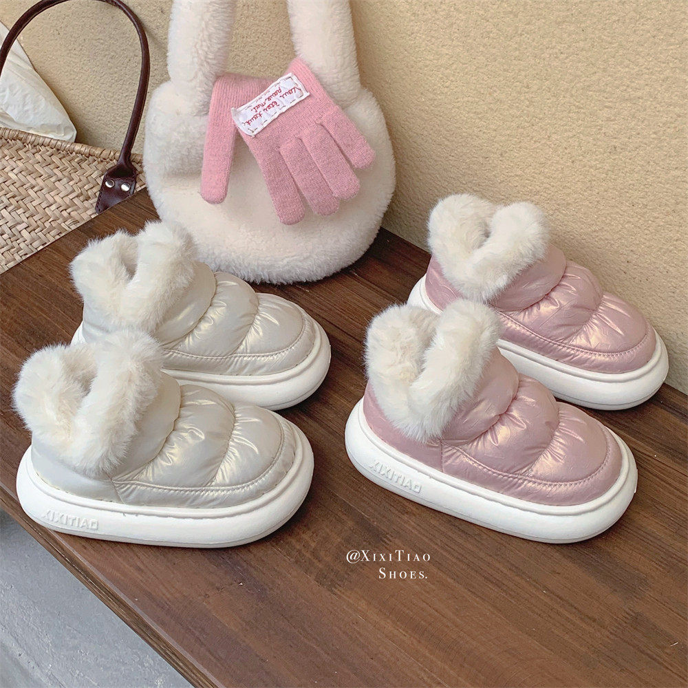加绒加厚保暖防水亲子雪