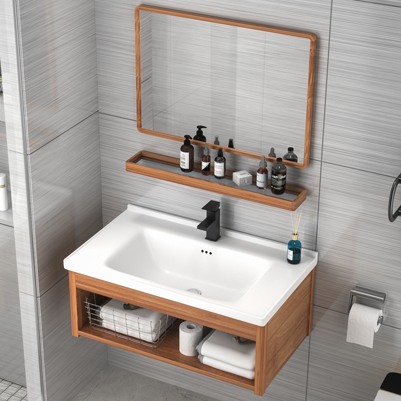 太空铝浴室柜卫生间阳台洗手盆柜组合洗脸盆洗漱池台面水盆小户型