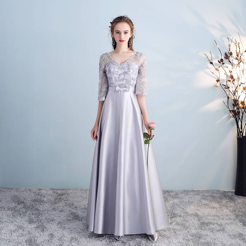 伴娘服2019冬季新款韩版姐妹裙闺蜜装长袖晚礼服长款优雅火热畅销在类目 女装/女士精品, 婚纱/旗袍/礼服, 婚纱中 - 来自Buy2taobao.com提供专业的淘宝代购服务