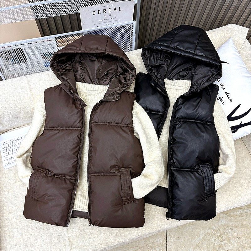 2025新款儿童马甲女童免洗加厚连帽背心男童宝宝坎肩外穿秋冬季潮,童装/婴儿装/亲子装,羽绒马甲,淘宝优惠券,粉丝福利购,淘宝优惠卷