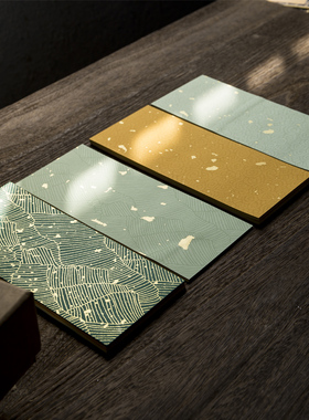 特惠100张蜡染彩色一笔笺花笺古风小纸条手机壳装饰鎏金洒金书法小楷纸宣纸古典古风便笺文艺小清新信笺纸