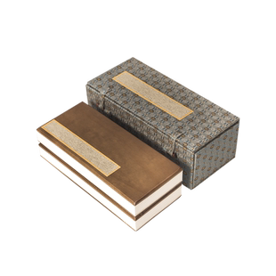 香樟木实木封面仿古熟宣空白迷你宣纸册页半熟生宣高档加厚卡纸套装函套小楷工笔画书法篆刻宣纸折页册页