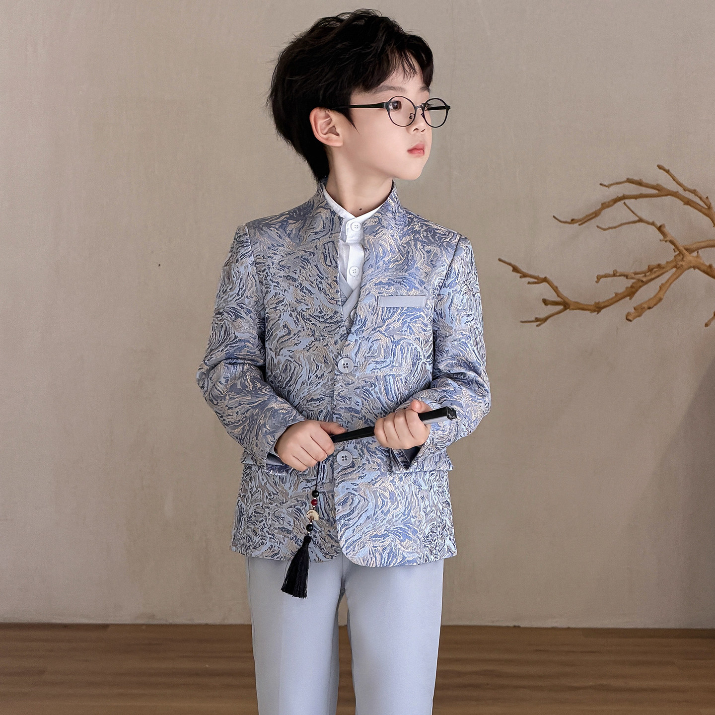 男童礼服西装秋季新款表演服
