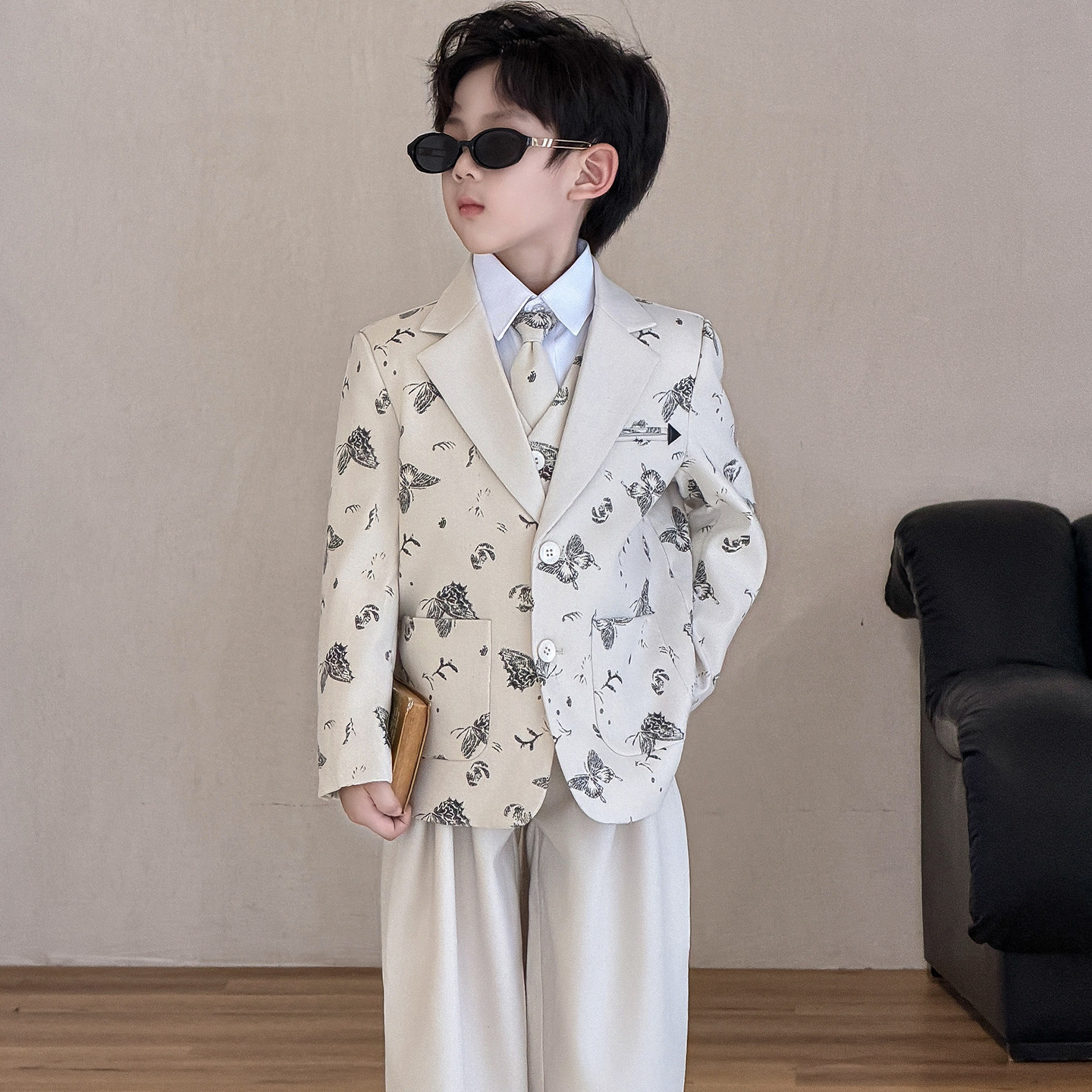 男童小西装新款秋装生日礼服