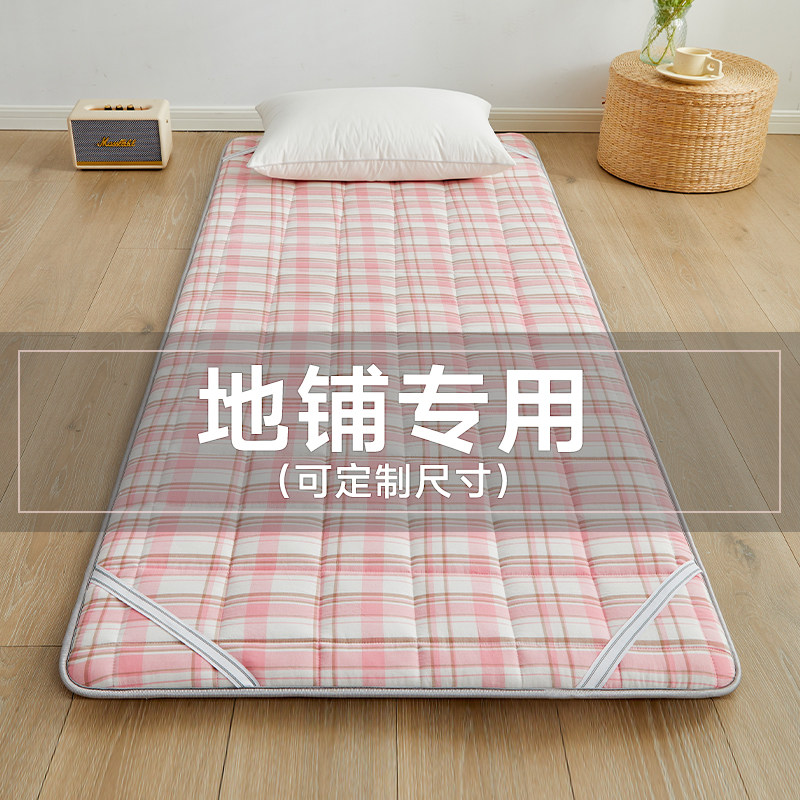 两用床垫软垫凉席午睡垫打地铺睡垫榻榻米垫子家用褥子学生单双人