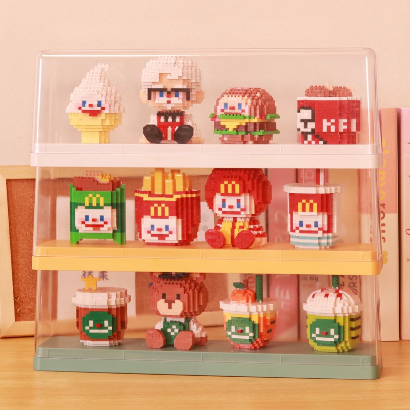 小食记8岁男女孩子拼装积木拼图益智玩具手J工diy生日礼物课堂奖