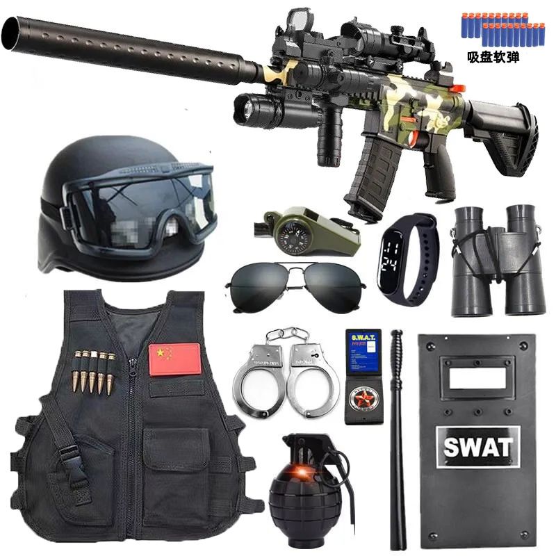 儿童玩具枪男孩特种兵套装软弹枪