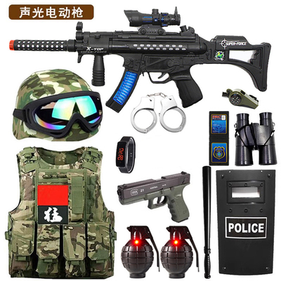 儿童特种兵玩具枪电动可发射