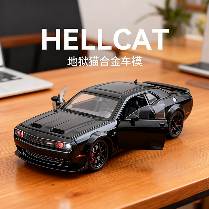 道奇合金车模型仿真收藏男孩礼物