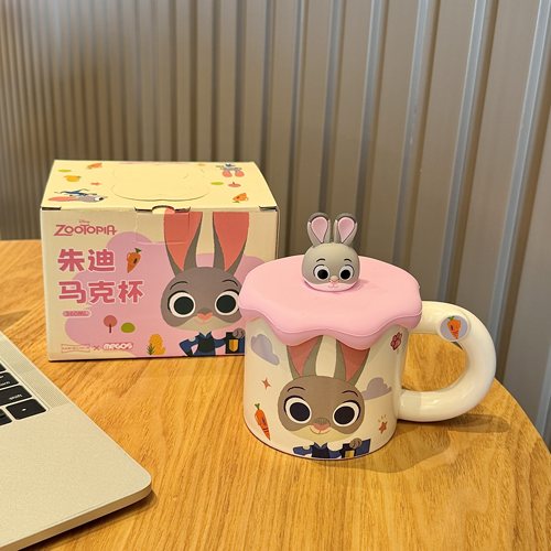 儿童杯家用釉下彩马克杯精致漂亮的杯子超好看杯子微波炉加热杯子