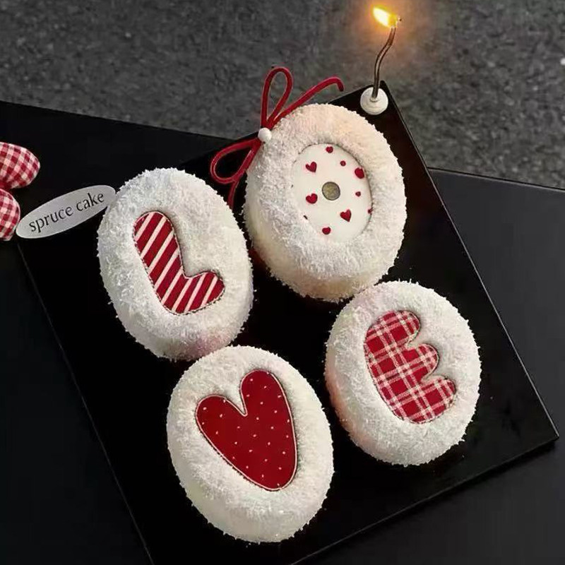 2.14情人节格纹爱心love印刷亚克力蛋糕装饰情侣表白烘焙装扮插件,节庆用品/礼品,蛋糕/烘焙装饰用品,淘宝优惠券,粉丝福利购,淘宝优惠卷