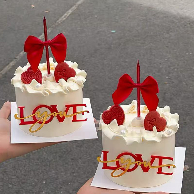 网红2.14情人节蛋糕装饰LOVE亚克力红色蝴蝶结情侣表白纪念日插件,节庆用品/礼品,蛋糕/烘焙装饰用品,淘宝优惠券,粉丝福利购,淘宝优惠卷
