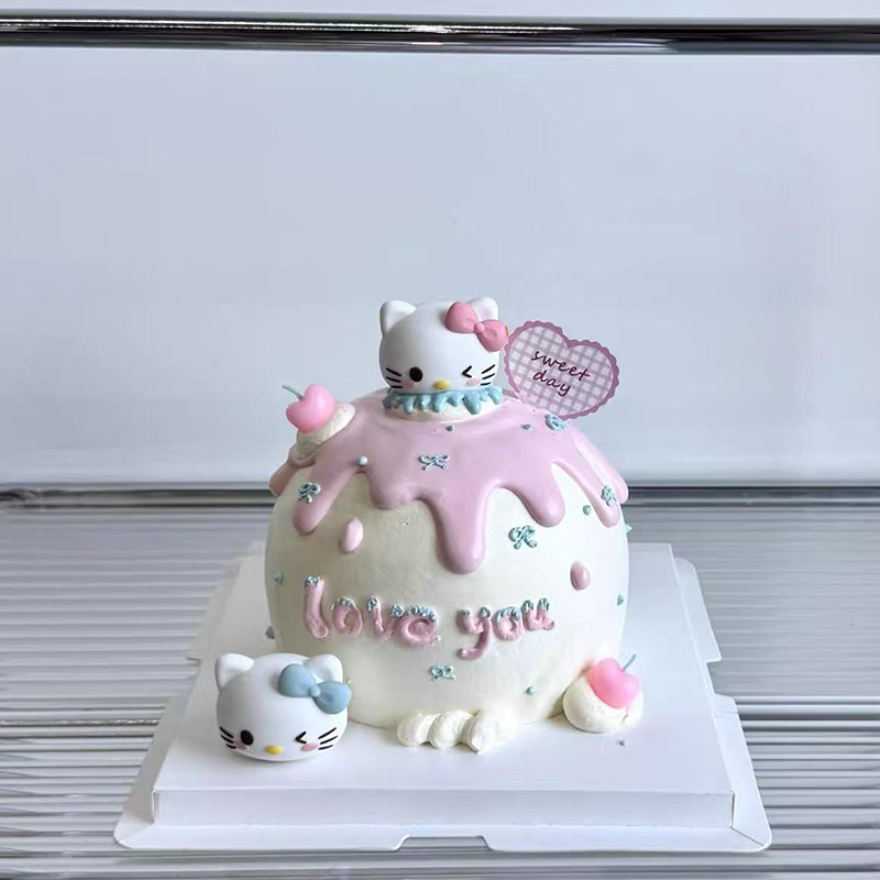 2.14情人节蝴蝶结KT猫蛋糕装饰摆件樱桃蜡烛情侣表白卡片装扮插件,节庆用品/礼品,蛋糕/烘焙装饰用品,淘宝优惠券,粉丝福利购,淘宝优惠卷