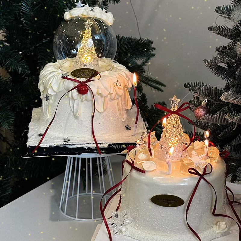 2.14烂漫情人节水晶发光许愿树蛋糕装饰摆件铃铛螺纹蜡烛装扮插件,节庆用品/礼品,蛋糕/烘焙装饰用品,淘宝优惠券,粉丝福利购,淘宝优惠卷