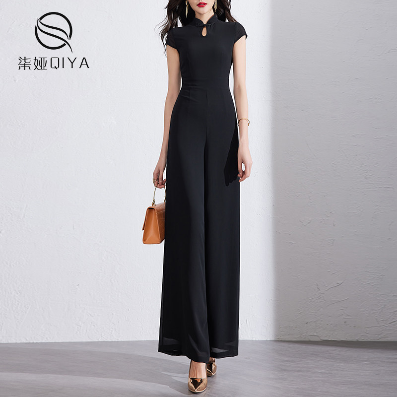 清仓福利连体裤女2025夏季新款高腰气质修身显瘦减龄阔腿连身裤,女装/女士精品,连体衣/裤,淘宝优惠券,粉丝福利购,淘宝优惠卷