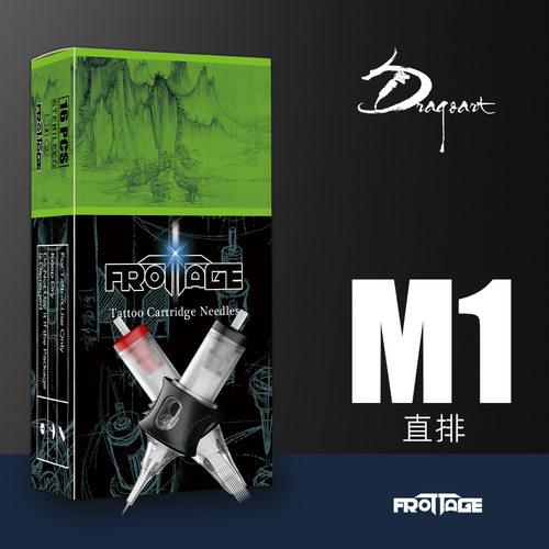 龙艺人纹身器材拓针新款纹身针一体针刺青纹身纹绣一次性纹身针M1