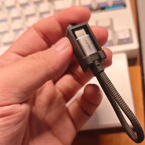 适用于酷态科15cm6a磁吸短线改装挂绳钥匙扣收纳