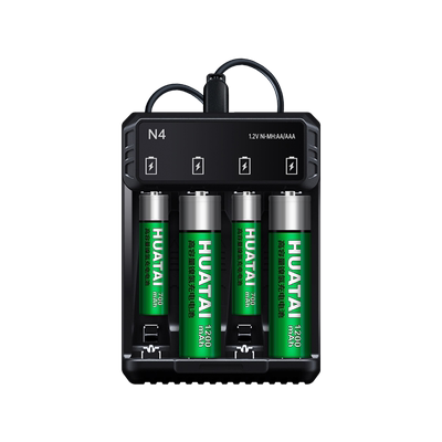 华太5号7号大容量镍氢充电电池