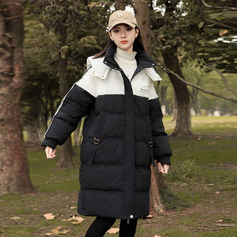 女童羽绒服外套2025新款长款