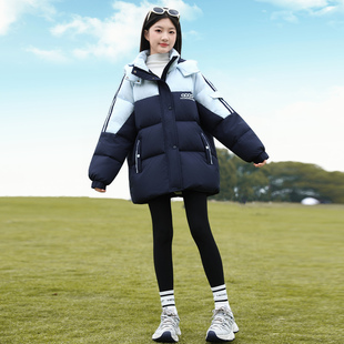 外套12大童15岁羽绒棉衣 儿童冬款 女童棉服2025年新款 洋气棉袄童装