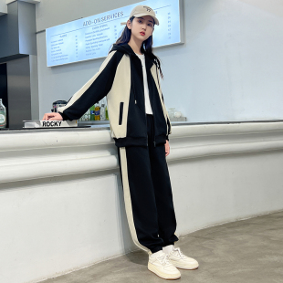 儿童装 女童外套套装 春秋款 2026新款 两件套 洋气中学生衣服大童秋季