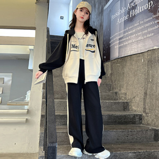 2026新款 儿童10洋气12大童15岁高颜值两件套 秋装 女童初级学生套装