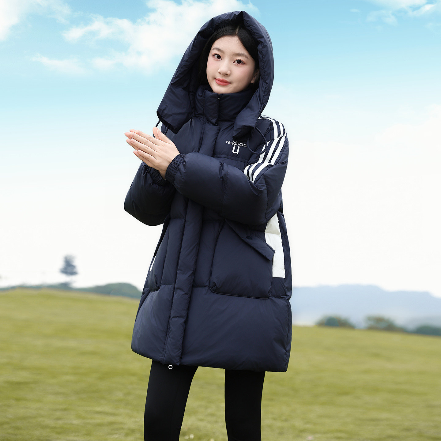 女童冬季加厚初高中学生棉袄