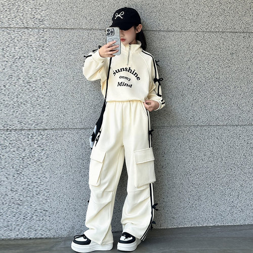 女童初中学生春秋套装