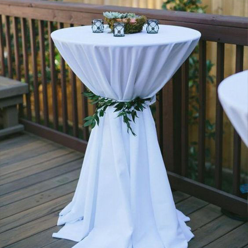 简约时尚大气活动展会鸡尾酒桌布