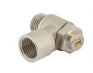 全铜一字螺丝单向节流阀TKC-SQF QTSQF M5 1分2分3分4分内外丝