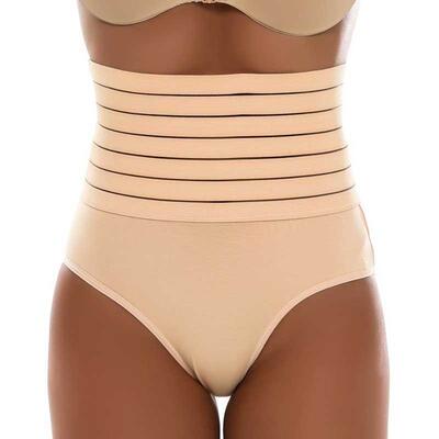 High waisted compression underwear, women's waist