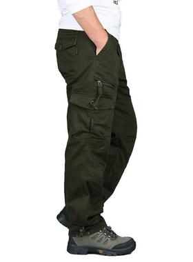 Work pants men's long pants straight leg pants men often