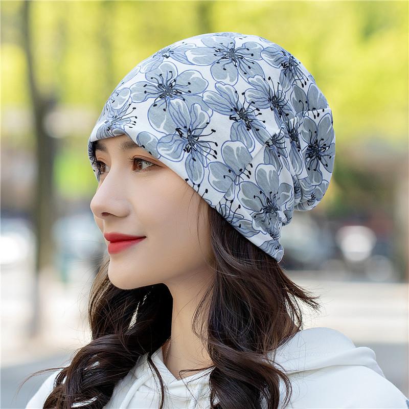Simple Baotou Hat Flower Stacking Hat Twisting Hat Dual