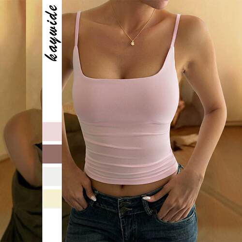 Camisole top summer吊带背心上衣夏