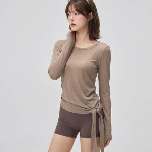 Yoga clothes, cover up shirts, women's slimming sports