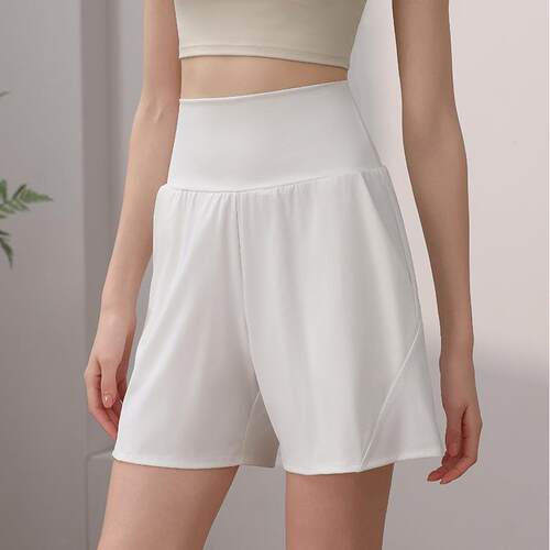 Ultra high waist compression pants, sports shorts, women's