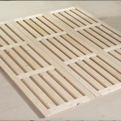 床板实木整块透气木板1.8米1.5防潮排骨架松木木条硬铺板护腰床板