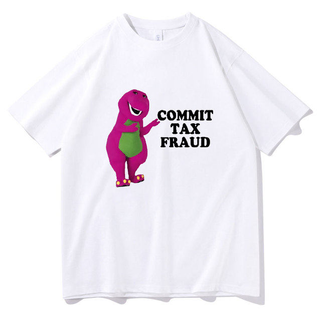 Clothes Commit Tax Fraud Short Sleeve Men Graphic Tshirt thumbnail 2