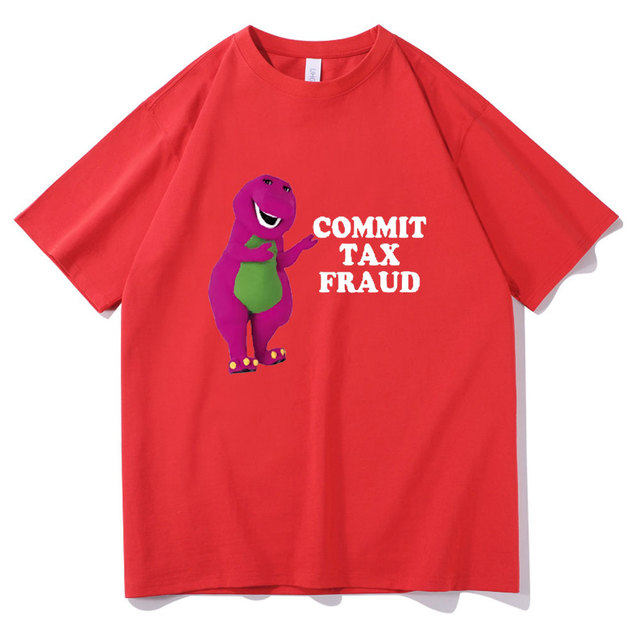 Clothes Commit Tax Fraud Short Sleeve Men Graphic Tshirt thumbnail 3