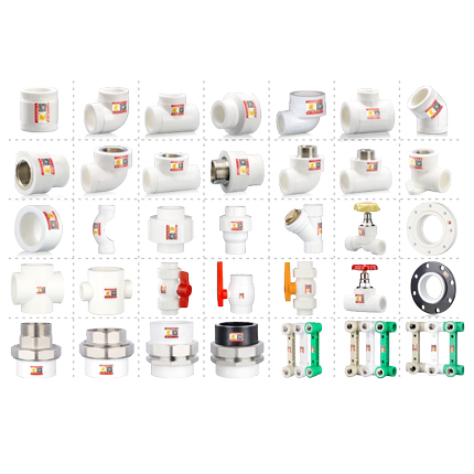 ppr热熔管件4分6分直接弯头三通20 25自来水水管接头配件大全