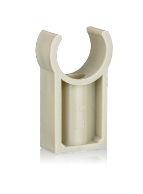 灰色3.5高脚U型PPR管卡墙卡子管夹固定自来水管塑料水管接头配件